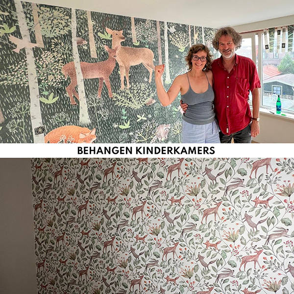 Behangen van (kinder)kamers in Amsterdam